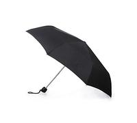 SHINE Petit parapluie portable compact noir avec mécanisme de pliage manuel