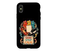 Shine Step Calm Salsa Pas et Rythme en Duo Coque pour iPhone X/XS