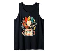 Shine Step Calm Salsa Pas et Rythme en Duo Débardeur