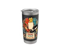 SHINE STEP CALM Salsa Pas et rythme en duo Gobelet isotherme en acier inoxydable double paroi