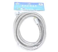 SHINE- Tuyau de Douche Flexible Aspect Chrome Flexible Tuyau de Remplacement Flexible 1,5 m/2 m/2,5 m (1,5 m (150 cm)
