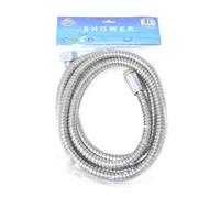 SHINE- Tuyau de Douche Flexible Aspect Chrome Flexible Tuyau de Remplacement Flexible 1,5 m/2 m/2,5 m (2 m 200 cm)