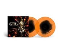 Shine Vinyle Orange Transparent Et Noir Opaque