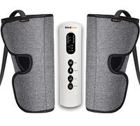 SHINE WELL Masseur de mollet pour la circulation, masseur de compression des jambes pour la circulation fsa avec 3 modes, 3 intensités, 2 synchronisations, pour soulager le syndrome des jambes sans