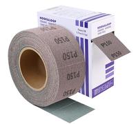 Shineboc Grain 150 Rouleau de papier a poncer de filet 70mm x 12m, Papier Abrasif, Collocation avec une ponceuse à main de 70mm de large, pour meubles en bois, finition du métal, polissage automobile