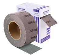 Shineboc Grain 240 Rouleau de papier a poncer de filet 70mm x 12m, Papier Abrasif, Collocation avec une ponceuse à main de 70mm de large, pour meubles en bois, finition du métal, polissage automobile