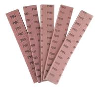 Shineboc Lot de 25 bandes abrasives 70 x 400 mm - Convient pour ponceuse manuelle Mirka - Ponçage sans poussière grâce à une aspiration optimale et une faible pression de la poussière - Contient des