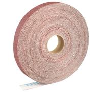 Shineboc Rouleau de papier abrasif 2,5 cm x 25 m Papier abrasif à l'oxyde d'aluminium grain 100 adapté au ponçage, au bois, au traitement des meubles, à l'acier inoxydable et au traitement du corps