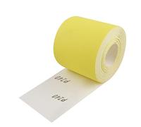 Shineboc Rouleau de papier abrasif, 93 mm x 10 mètres grain 240 papier de verre quartz pour le bois, le métal, la peinture, le plâtre, le mastic, l'automobile, compatible avec les ponceuses manuelles