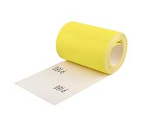 Shineboc Rouleau de papier abrasif, 93 mm x 5 mètres grain 180 papier de verre quartz pour le bois, le métal, la peinture, le plâtre, le mastic, l'automobile, compatible avec les ponceuses manuelles