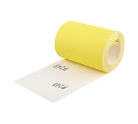Shineboc Rouleau de papier abrasif, 93 mm x 5 mètres grain 240 papier de verre quartz pour le bois, le métal, la peinture, le plâtre, le mastic, l'automobile, compatible avec les ponceuses manuelles