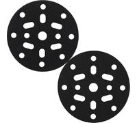 Shineboc Support de protection Ø 150mm 17 trous multifonctionnel, 2 pièces, pour protéger les plateaux de ponçage auto-agrippants