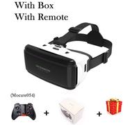 Shinecon ¿ Lunettes De Réalité Virtuelle Vr 3d,Lunettes Viar,Casque,Dispositifs De Lunettes,Casque Pour Smartphone,Visionneuse Intelligente Pour Enfants - Type With Box 054 Remote