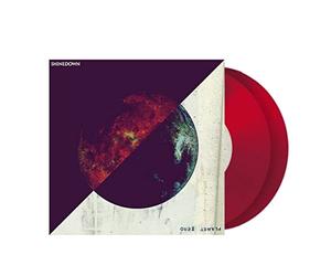 Shinedown - Planet Zero - Exclusive Limited Edition Lunar Red Colored Vinyl 2LP