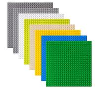 shineFinder Kit de plaqu Plaque de Construction Compatible avec, 19.2 * 19.2cm,Plaque de Base avec 24x24 Picots,Jouets de Construction pour Enfants