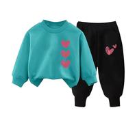 SHINEHUA Ensemble Enfant Garcon Ensemble Sweatshirt Et Pantalon Jogging Garçons Décontractés Jogging Fitness Course Football Vêtements De Survêtement pour Enfants