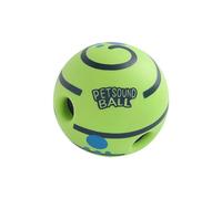 Shinekoo Jouet pour chien - Balle phosphorescente - Jouet interactif pour chiot - Balles de 14 cm pour dressage de QI - Balle amusante lorsqu'elle est roulée ou secouée pour s'amuser