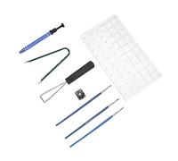 SHINEOFI 1 Ensemble Kit de Nettoyage et Réparation pour Clavier Mécanique Ensemble de Outils avec Brosse et Extracteur de Keycaps pour de Claviers Personnalisés