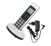 SHINEOFI 1 Ensemble Téléphone sans Fil à Touches de Téléphone Numérique pour Maison et Bureau Extensible avec Écran LCD Design Pratique et Portable pour Communication Aisée la Maison