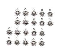 SHINEOFI 1 Jeu Breloques Artisanales DIY Pendentifs Médailles Breloques Fabrication De Bijoux Accessoires D'Artisanat Breloques DIY Bracelet Pendentif Pendentif Artisanal 50 pièces