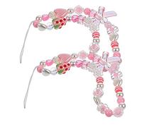 SHINEOFI 1 Jeu Dragonne De Téléphone Portable Perles Pour Étui De Smartphone Accessoire Et Pratique 2 Pièces