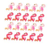 SHINEOFI 1 Jeu Resin Bijoux Flamingo Halloween Flamant Faire La Fête Bricolage Filles Décor De Coque De Téléphone Fait À La Main Couverture De Téléphone Résine 40 Pièces