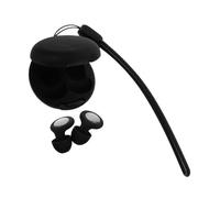 SHINEOFI 1 Paire d'oreille de sommeil Écouteurs en silicone souple écouteurs à réduction de bruit casque de protection auditive oreillettes à réduction de bruit Gel de silice Noir