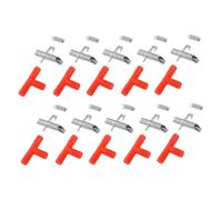 SHINEOFI 10 Ensembles Abreuvoir Lapins Automatique Métal et Plastique Distributeur Eau pour Élevage Buveur Lapin Pratique et Facile à Nettoyer avec Tétines et Raccords