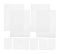 SHINEOFI 10 Feuilles Papier Mat Imprimable pour Marque Page PVC Spécial Laser Matériel DIY et Compatible avec Imprimantes Jet Dencre