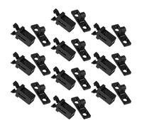 SHINEOFI 10 Jeux de Boucles à Pression pour Couvercle de Poubelle Loquets de Remplacement en ABS et Métal Verrouillage par Interrupteur Compatibles Couvercles Tactiles Usage Domestique