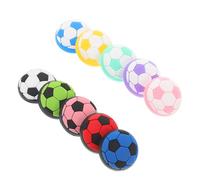 SHINEOFI 10 Pièces Caps de Joystick Design Football pour Manette Protège Joysticks Silicone Améliore Installation Facile et Confort Ergonomique