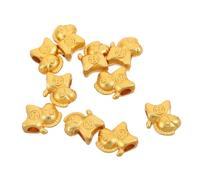 SHINEOFI 10 Pièces Charms Animaux du Zodiaque Cheval en Alliage Or pour Bracelet et Collier, Perles de Cheval pour Décoration de Festival et Création de Bijoux DIY 2026