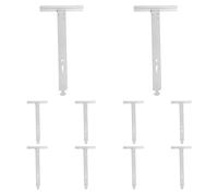SHINEOFI 10 Pièces Clip de Réparation pour Volet Roulant, Acier | Pièce de Rechange, Design Non Fourché, pour Maintenance Maison et Bureau, Remise Rapide