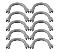 SHINEOFI 10 Pièces Crochet de Tuyau de Drainage pour Machine à Laver U Shape Fixation Sécurisée pour Tuyau Évacuation