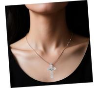 SHINEOFI 10 pièces Cross Pendants Set Small Jesus Crucifix Charms For DIY Jewelry Making Compatible With Necklaces Bracelets Earrings Elegant Religious Craft Accessories