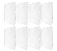 SHINEOFI 10 pièces Filet de Barbecue Jetable Aluminium Grillade Antiadhésive Résistante Chaleur Doublure pour Cuisson Extérieure et Intérieure Maille Fine pour Cuisson Uniforme