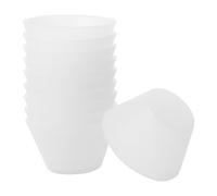 SHINEOFI 10 pièces Gobelets Mélangeurs Silicone Flexibles et Durables pour Époxy Accessoires DIY Pratiques pour Création et Collage Grand Format