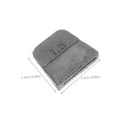 SHINEOFI 10 Pièces Iron Wedges For Tool Repair Hammer And Handle Fixing Accessories For Outdoor Farm And Garden Tools