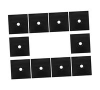 SHINEOFI 10 Pièces Lot de Protections de Brûleur de Cuisinière à Ptfe Couvre Protection à Chaleur à Huile pour Plaque de Cuisson Accessoire pour Cuisine