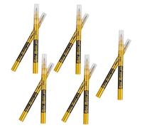 SHINEOFI 10 Pièces Marqueur de Peinture en Métal, Corps Arrondi, Écriture