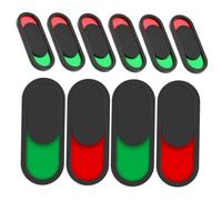 SHINEOFI 10 Pièces Panneaux Porte Coulissants Vacant Occupé pour Bureau Salle de Bain Hôtel Signalisation Privacy Indicateur État Protection Intimité et Facile à Utiliser