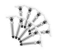 SHINEOFI 10 Pièces Pointe de Remplacement pour Stylet Capacitif pour Téléphones et Ordinateurs Portables Installation Facile Design Polyvalent avec Support Aspiration Matériau à Usure