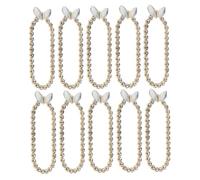 SHINEOFI 10 Pièces Protection Lentille Téléphone Strass DIY Décoration Coque Compatible Accessoires Caméra Pour Filles