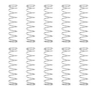 SHINEOFI 10 Pièces Ressort de Sécateur Professionnel en Acier Inoxydable | Accessoire de Remplacement, Installation Facile, Réouverture Fluide Lame, pour Entretien du Jardin