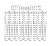 SHINEOFI 10 Pièces Ressorts de Compression Acier Inoxydable pour Stylo à Bille Ressorts de Remplacement Mécaniques Petit Diamètre Extérieur pour Réparation et Entretien des Stylos