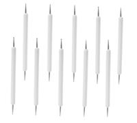 SHINEOFI 10 pièces Set de Stylos à Gaufrer Double-embout pour Mandala Outils de Sculpture et Peinture Précision Dotting pour Art et Bricolage