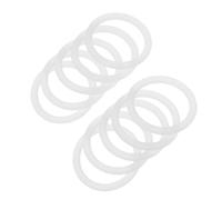 SHINEOFI 10 Pièces Silicone Sealing Ring For Ice Machine Repair Valve Stem Gasket With Wear Resistance Intermediate Rod Seal Compatible With Home And Commercial Ice Makers