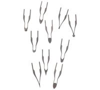 SHINEOFI 10 Pièces Wood Burning Pen Tips High Impedance Metal Nibs Replacement For Pyrography Tool Kit Wire Tips For Professional And Hobbyist Woodburning