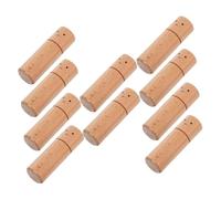 SHINEOFI 10 Pièces Wooden Peg Dolls Natural Unfinished Wooden People Blanks For DIY Crafts Painting And Early Education Home Decor