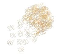 SHINEOFI 100 Pièces Adorable Metal Duck Paper Clips Multi Function Animal Shaped Bookmarks For Office School And Document Organization